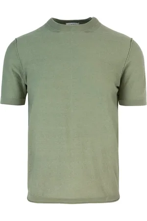 Paolo Pecora Top, Herre, Grøn, 2XL, Bomuld, Grønne Afslappede Bomuld T-shirts og Polos