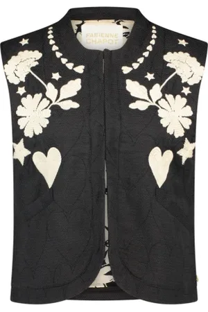 Fabienne Chapot Jakke, Dame, Sort, XL/2XL, Polyester, Berry Gilet
