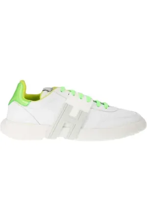 Hogan Sko, Dame, Hvid, 37 EU, Uld, Afslappede Sneakers til Hverdagsbrug