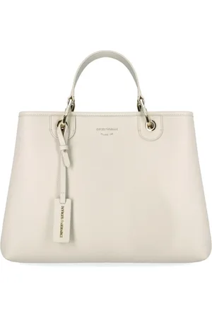 Emporio Armani Taske, Dame, Hvid, ONE SIZE, Uld, MyEA Corda Terra Shopping Taske