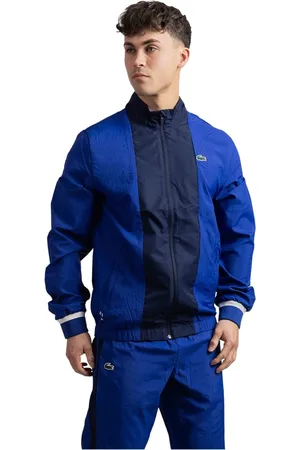 Lacoste Jakke, Herre, Flerfarvet, XS, Uld, Medvedev Tennis Tracksuit Blå Herre