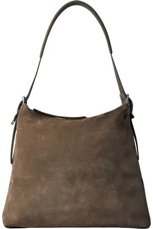 LEMAIRE Taske, Dame, , ONE SIZE, Suede, Suede Tote Bag med Justerbar Strop