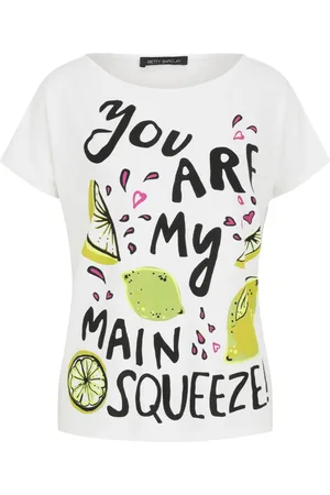 Betty Barclay Top, Dame, Hvid, XL, Uld, Afslappet Statement Skjorte