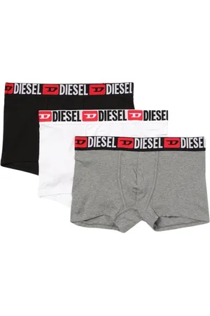 Diesel Undertøj, Herre, Flerfarvet, S, Bomuld, Sorte Boxershorts 3-Pakke