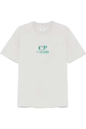 C.P. Company Top, Herre, Grå, L, Uld, Stilfulde T-shirts og Polos