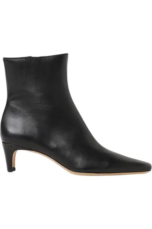 Staud Sko, Dame, Sort, 41 EU, Læder, Læder Kitten Heel Støvler