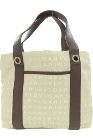 Bvlgari Pre-owned, Dame, , ONE SIZE, Tyl, Pre-owned canvas håndtasker