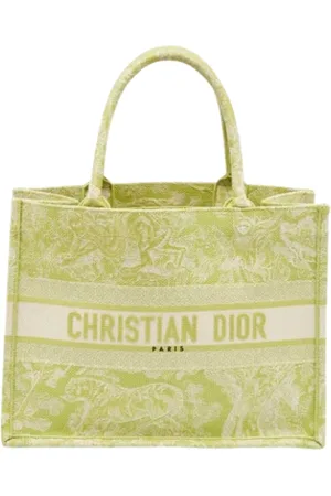 Dior Pre-owned, Dame, Grøn, ONE SIZE, Tyl, Pre-owned Canvas totes