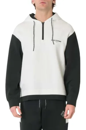 Armani Exchange Sweathshirts & Hoodies, Herre, Flerfarvet, XS, Grøn Sweater Kollektion
