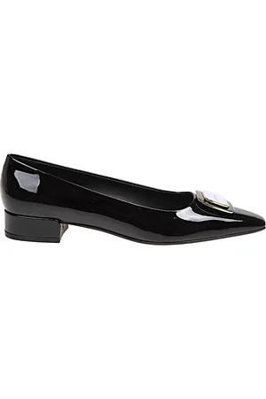 Salvatore Ferragamo Sko, Dame, Sort, 36 1/2 EU, Elegante Ballerina Sko til Kvinder