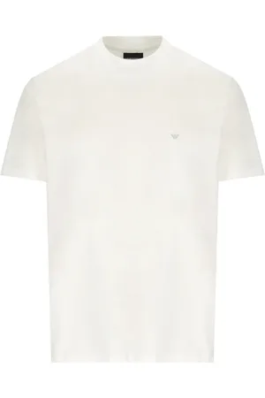 Emporio Armani Top, Herre, Hvid, M, Bomuld, Hvid Travel Essential T-shirt