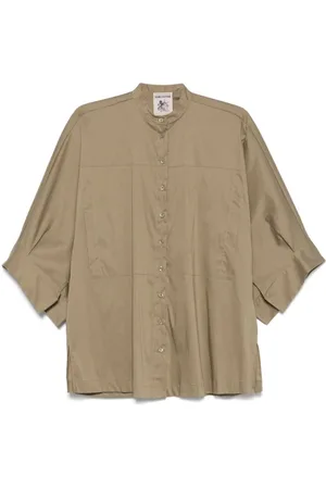 SEMICOUTURE Bluser & Skjorter, Dame, Brun, 2XS, Elegante Kjoler til enhver lejlighed