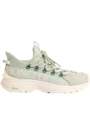 Moncler Sko, Herre, Grøn, 38 EU, Trailgrip Lite 2 Almond Sneakers