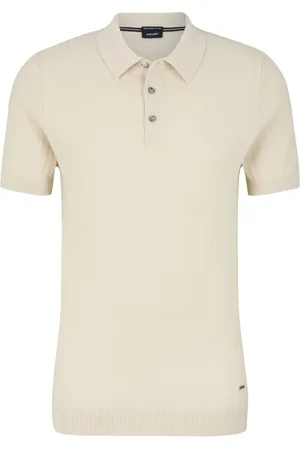 JOOP! Top, Herre, , XL, Bomuld, Herre Polo Skjorte med Grafisk Struktur