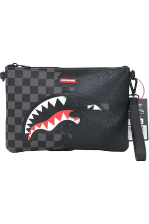 Sprayground Taske, unisex, Sort, ONE SIZE, Uld, Sort Haj Pochette Taske