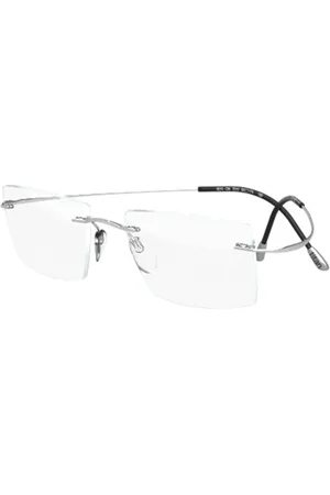 Silhouette Tilbehør, unisex, Grå, 52 MM, Tech Silver Brillestel Must Collection
