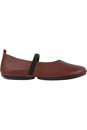 Camper Sko, Dame, Rød, 41 EU, Uld, Rød Mary Jane Ballet Flats