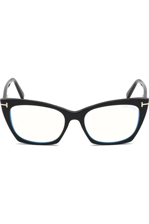 Tom Ford Tilbehør, Dame, Sort, 54 MM, Uld, Stilfulde Brillekollektion