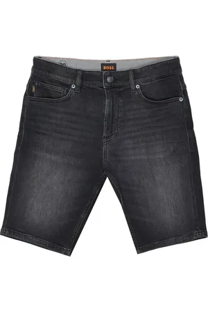 HUGO BOSS Shorts, Herre, Sort, W31, Bomuld, Moderne Bermuda Shorts til Mænd