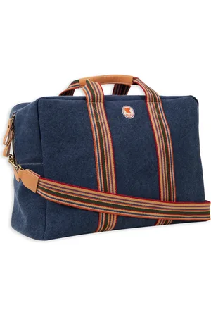 Gallo Taske, unisex, Flerfarvet, ONE SIZE, Bomuld, Unisex weekendtaske i ensfarvet blå bomuldskanvas
