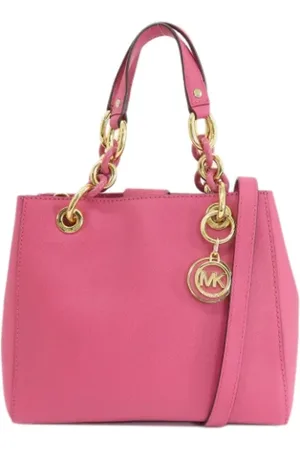 Michael Kors Pre-owned, Dame, Lyserød, ONE SIZE, Uld, Pre-owned Plast hndtasker