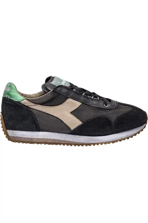 Diadora Sko, Herre, Flerfarvet, 42 1/2 EU, Stone Washed Sneakers til Mænd