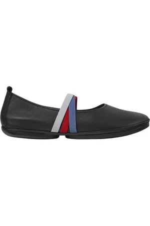 Camper Sko, Dame, Sort, 42 EU, Læder, Elegant Komfortable Ballerina Flats