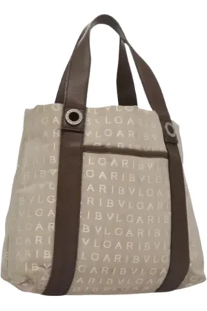 Bvlgari Pre-owned, Dame, , ONE SIZE, Tyl, Pre-owned canvas håndtasker
