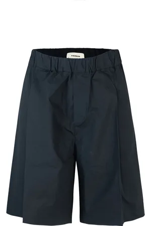 A PAPER KID Shorts, Herre, Sort, S, Bomuld, Sorte Elastiske Shorts med Lommer
