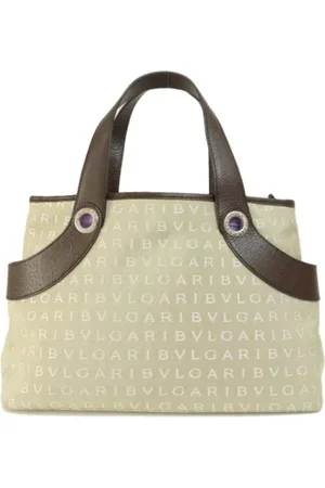 Bvlgari Pre-owned, Dame, , ONE SIZE, Tyl, Pre-owned Stof hndtasker
