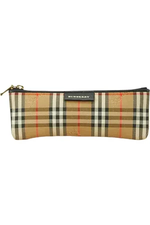 Burberry Pre-owned, Dame, , ONE SIZE, Tyl, Pre-owned Canvas rejsetasker