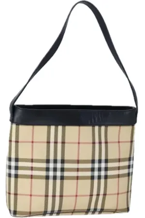 Burberry Pre-owned, Dame, , ONE SIZE, Uld, Pre-owned Laeder skuldertasker