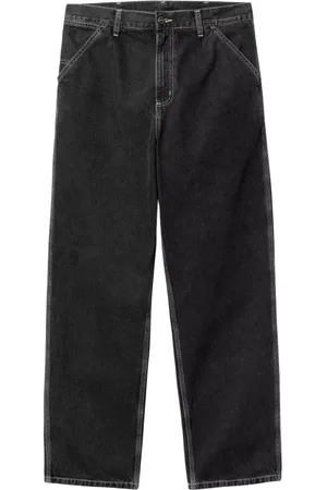 Carhartt Jeans, Herre, Sort, W34, Bomuld, Enkle Bomuldsbukser