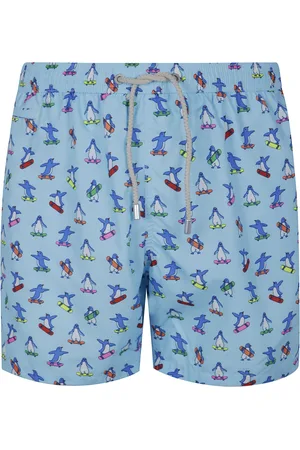 MC2 SAINT BARTH Badetøj, Herre, Blå, M, Fantasy Ultralight Badeshorts
