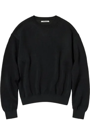 Auralee Strik, Herre, Sort, XL, Hyggeligt Strik Wear