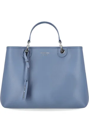 Emporio Armani Taske, Dame, Blå, ONE SIZE, Læder, MyEA Eco-Læder Shopping Taske