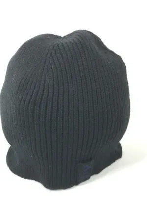 Bottega Veneta Pre-owned, Dame, Sort, ONE SIZE, Uld, Pre-owned Uld hatte
