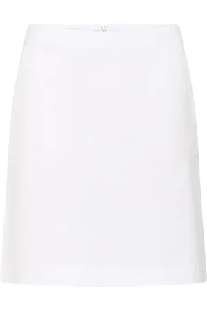 Part Two Nederdel, Dame, Hvid, XS, Bomuld, A-line Nederdel Bright