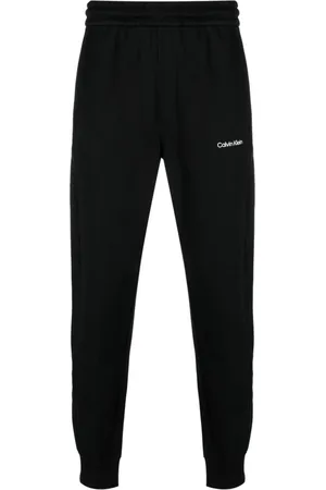 Calvin Klein Bukser, Herre, Sort, L, Bomuld, Logo Repreve Jogger Bukser