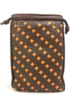 Hermès Pre-owned, Dame, Brun, ONE SIZE, Tyl, Pre-owned Laeder pouches