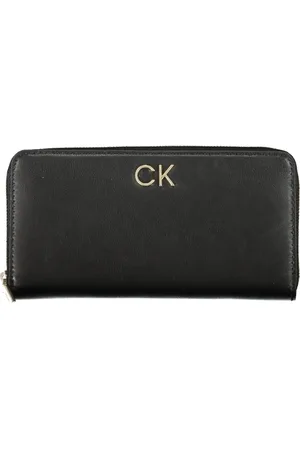 Calvin Klein Tilbehør, Dame, Sort, ONE SIZE, Polyester, Damepung Sort Rfid Lynlåslukning