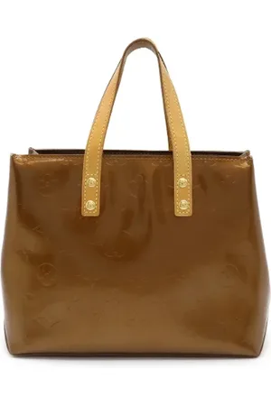 LOUIS VUITTON Pre-owned, Dame, Brun, ONE SIZE, Tyl, Pre-owned Laeder totes