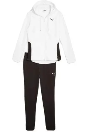 PUMA Sport, Dame, Flerfarvet, S, Uld, Klassisk Hættetrøje med Lynlås