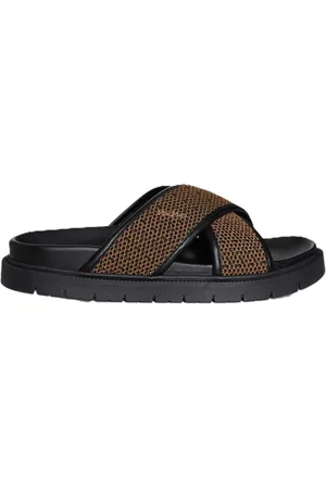 Max Mara Sko, Dame, Brun, 38 EU, Uld, Stilfulde Sommer Strandtøj Sko Kvinder