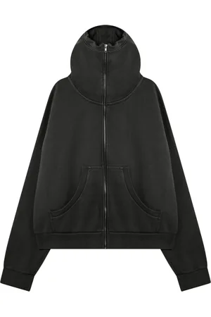 Entire Studios Sweathshirts & Hoodies, Herre, Sort, S, Uld, Zip Cardigan Sweatshirt