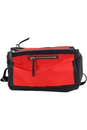 Givenchy Pre-owned, Dame, Rød, ONE SIZE, Uld, Pre-owned Stof skuldertasker