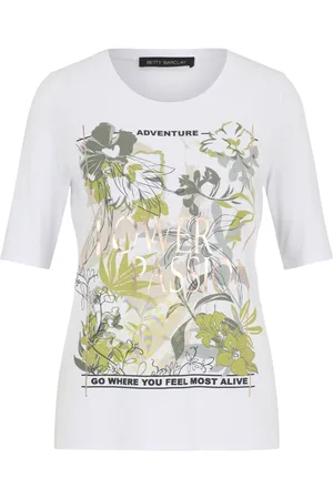 Betty Barclay Top, Dame, Hvid, L, Moderne Statement Skjorte
