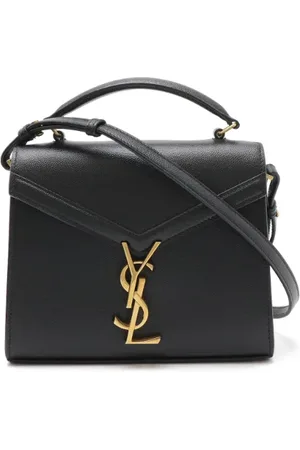 Saint Laurent Pre-owned, Dame, Sort, ONE SIZE, Pre-owned Laeder hndtasker