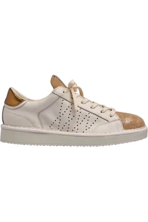 Panchic Sko, Dame, Hvid, 36 EU, Hvide Snøresko Sneakers Kvinders Sko