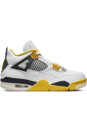 Jordan Sko, Dame, Flerfarvet, 42 EU, Retro Vivid Sulfur Hvid Gul Sneakers